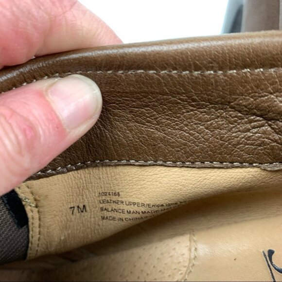 Söfft Tan Leather Heeled Bootie size 7 - Picture 5 of 9